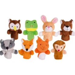 Goki Dyr*1Stk Fingerdukke - Skovens Dyr