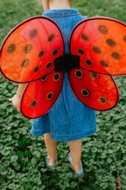Great Pretenders Udklædning & Tilbehør*Gp Ladybug Wings & HeadBånd