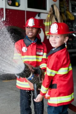 Great Pretenders Udklædning & Tilbehør*Great Pretemders Brandmand, Str.5-6 Ar