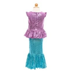 Great Pretenders Udklædning & Tilbehør*Havfrue Top- Og Nederdelsaet Str.3-4Ar