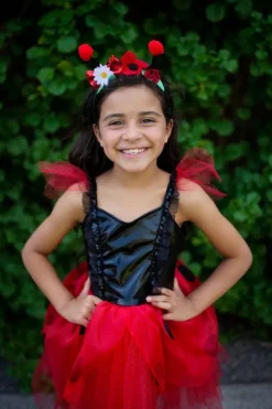 Great Pretenders Udklædning & Tilbehør*Mariehone Kjole Og HarBånd Str.5-6 Ar