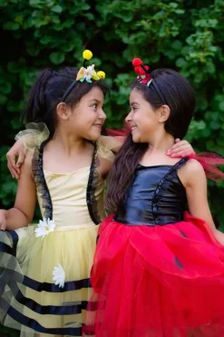 Great Pretenders Udklædning & Tilbehør*Mariehone Kjole Og HarBånd Str.5-6 Ar