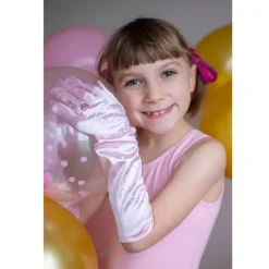 Great Pretenders Udklædning & Tilbehør*Prinsessehandsker, Lyserod