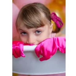 Great Pretenders Udklædning & Tilbehør*Prinsessehandsker, Pink