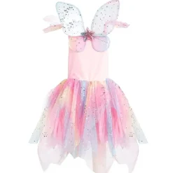 Great Pretenders Udklædning & Tilbehør*Rainbow Fairy Kjole, Str.5-6 Ar
