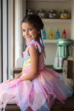 Great Pretenders Udklædning & Tilbehør*Rainbow Fairy Kjole, Str.5-6 Ar