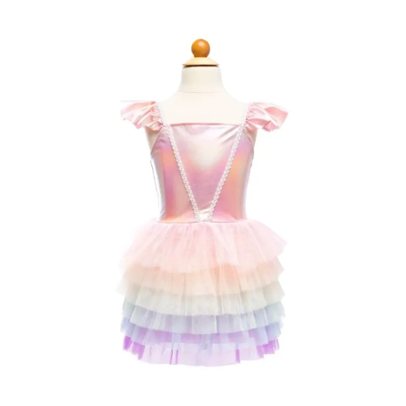 Great Pretenders Udklædning & Tilbehør*Regnbue Kjole, Str.5-6 Ar