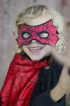 Great Pretenders Udklædning & Tilbehør*Spider/Bat Kappe, Str.3-4 Ar