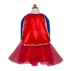 Great Pretenders Udklædning & Tilbehør*Superhelt M.Kappe Str.5-6 Ar