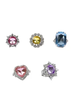 Great Pretenders Smykker*The Elizabeth Ringe, 5 Dele