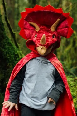 Great Pretenders Udklædning & Tilbehør*Triceratops, Str.4-5 Ar