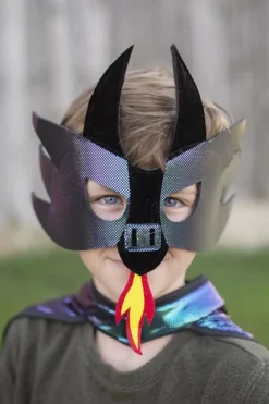 Great Pretenders Udklædning & Tilbehør*Ultimate Vendbar Dragekappe, Str.5-6 Ar