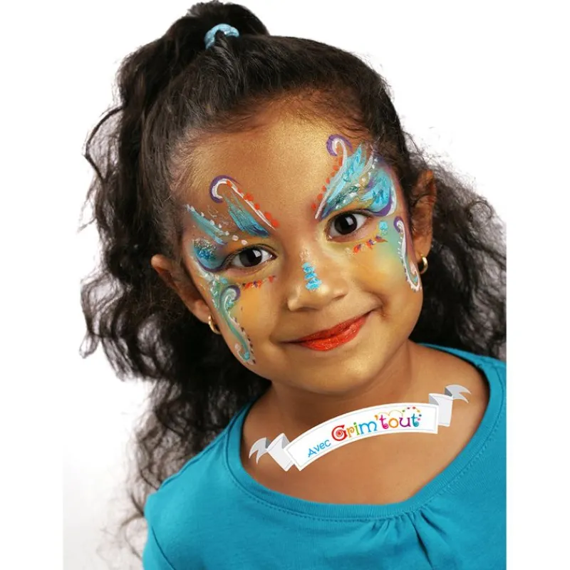 Grim'tout Ansigtsmaling*- Teatersminke 9 Farver - Snedronning