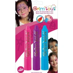 Grim'tout Ansigtsmaling*3-Pack Prinsesse