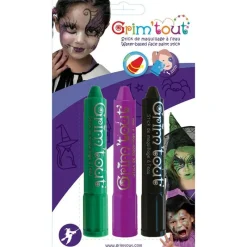 Grim'tout Ansigtsmaling*3-Pak Heks