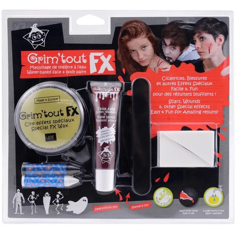 Grim'tout Ansigtsmaling*Specielle Effekter