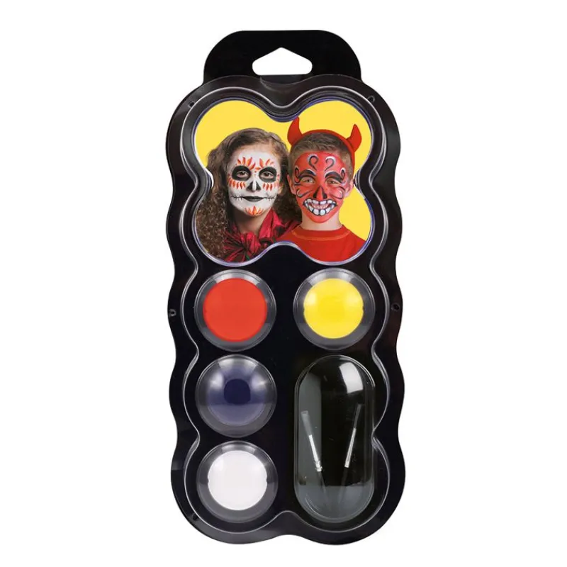 Grim'tout Ansigtsmaling*Teatersminke, 4 Farver