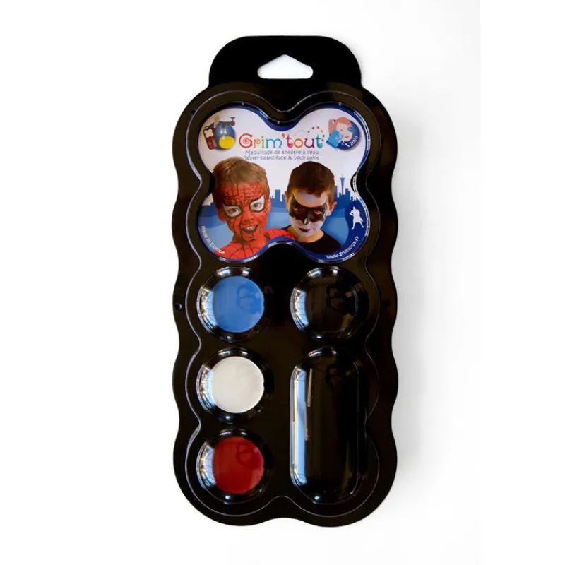 Grim'tout Ansigtsmaling*Teatersminke, Superhelt