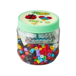 hama Perler*Maxi 400+ Perler + 2 Plader - Gron
