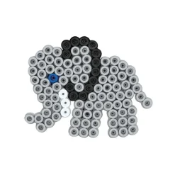 hama Perler*Maxi 600+ Perler + 2 Plader - Vilde Dyr