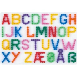 hama Perler*Midi Perleplade - Bogstaver