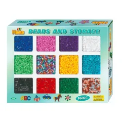 hama Perler*Midi Perler Og Opbevaringsaeske