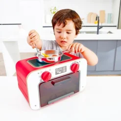 Hape Legekøkken*Ovn Der Skifter Farve