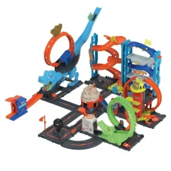 Hot wheels Biler & Transport*City Transforming Race Tower