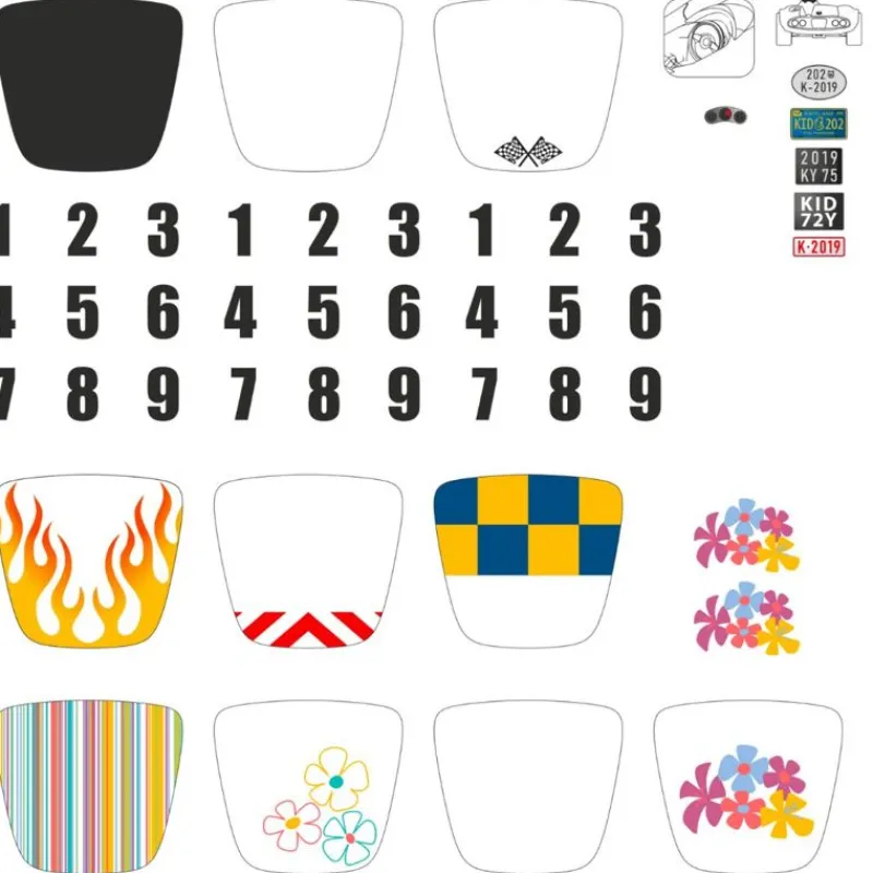 Kidywolf Biler & Transport*Kidycar Fjernstyret Bil, Rod