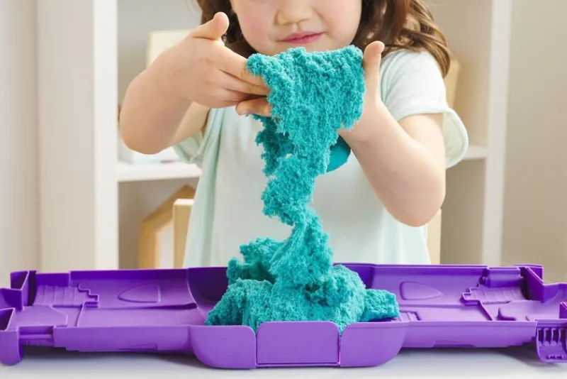 Kinetic Sand Øvrigt Krea*Castle Case - Lime Gre