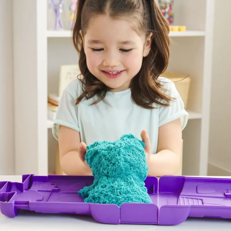 Kinetic Sand Øvrigt Krea*Castle Case - Lime Gre