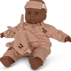 Konges sløjd Dukketøj & Sko*Konges Slojd Dukke Nattoj, 'Gerd Goes To Bed' Mahogany Rose