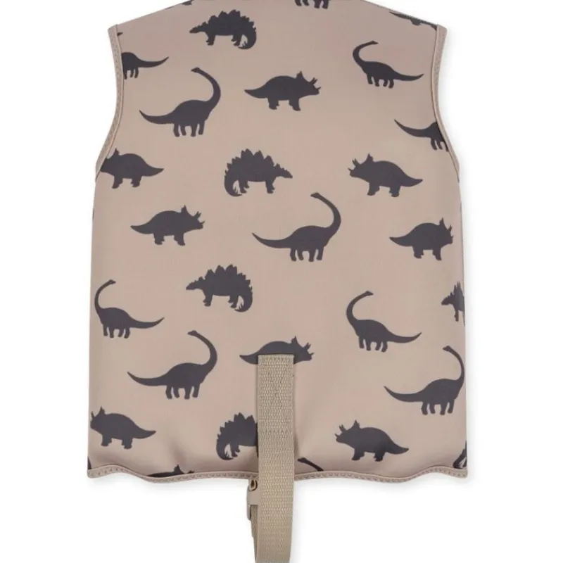 Konges Sløjd Svømmeudstyr*Konges Slojd Float Vest Str.2-3 Ar, Dino Silhuette