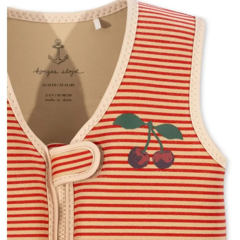 Konges Sløjd Svømmeudstyr*Konges Slojd Float Vest Str.1-2 Ar, Glitter Stripe