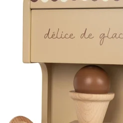 Konges sløjd Blandet Legetøj*Konges Slojd Ismaskine I Trae, Beige