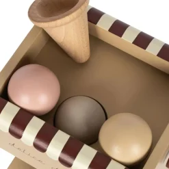 Konges sløjd Blandet Legetøj*Konges Slojd Ismaskine I Trae, Beige