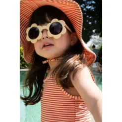 Konges sløjd Badetøj*Konges Slojd Jade Solhat Str.5-8 Ar, Glitter Stripe