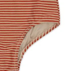 Konges sløjd Badetøj*Konges Slojd Jade Swimsuit Str.5-6 Ar, Glitter Stripe