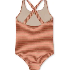 Konges sløjd Badetøj*Konges Slojd Jade Swimsuit Str.18 Mdr, Glitter Stripe