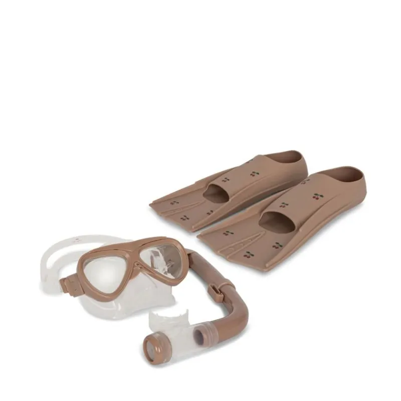 Konges sløjd Svømmeudstyr*Konges Slojd Mello Dykkersaet Str.33-34, Cherry