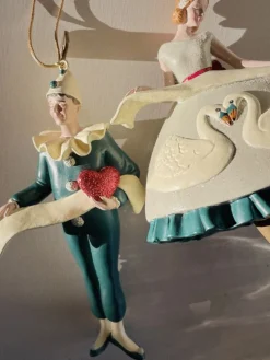 Konges sløjd Uroer Og Ophæng*Konges Slojd Ornament 2023, Christmas Clown Coeur