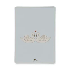 Konges sløjd Kort*Konges Slojd 6Pk Lykonskningskort Dino/Swan