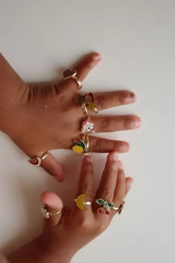 Konges sløjd Udklædning & Tilbehør*Konges Slojd 12Pk Ringe, Multi Color