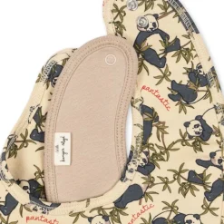 Konges sløjd Savlesmække*Konges Slojd 2Pk Savlesmaek, Panda/ Oxford Tan