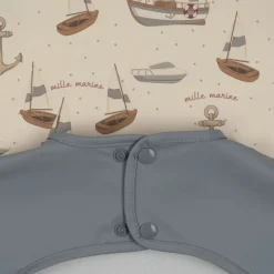 Konges sløjd Spisesmække*Konges Slojd 2Pk Spisesmaek Str.6-12Mdr, Sail Away