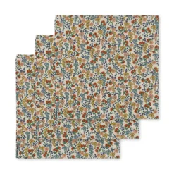 Konges sløjd Pusletid*Konges Slojd 3Pk Stofbleer, Bibi Fleur