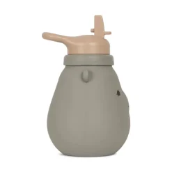 Konges Sløjd Drikkedunke*Konges Slojd Silikone Flaske, Teddy/Whale