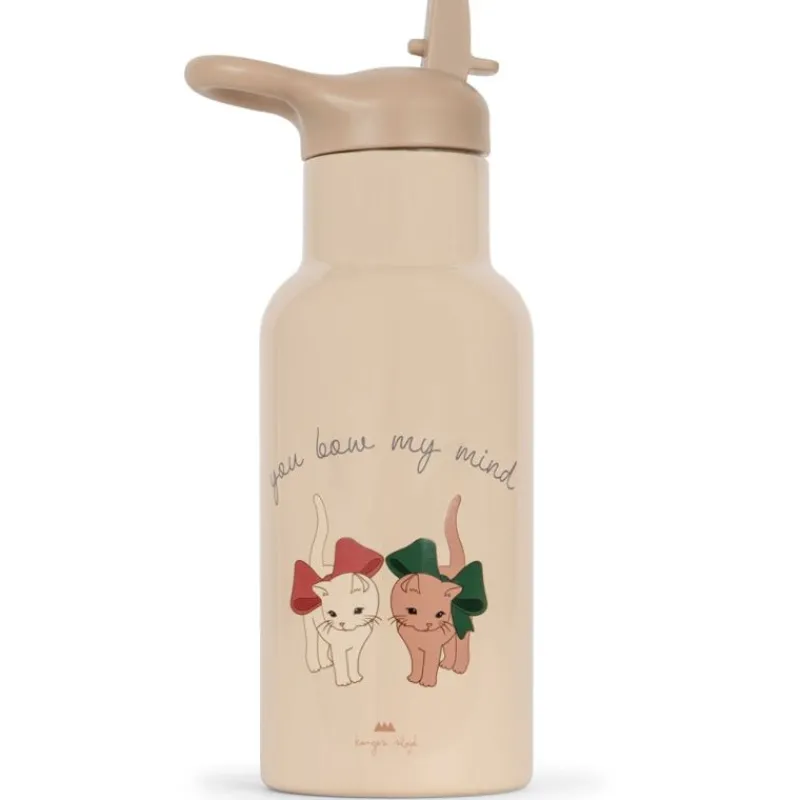 Konges sløjd Drikkedunke*Konges Slojd Thermo Drikkedunk, Bow Kitty