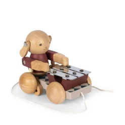 Konges sløjd Blandet Legetøj*Konges Slojd Traekkanin M. Musik, Red