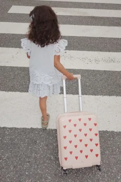 Konges sløjd Kufferter*Konges Slojd Travel Suitcase, Hearts